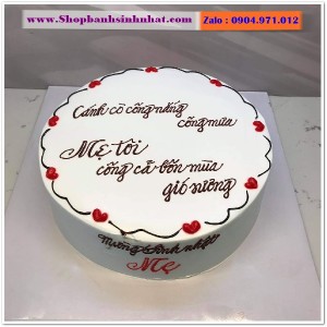 Bánh Sinh Nhật Tặng Mẹ - TE43